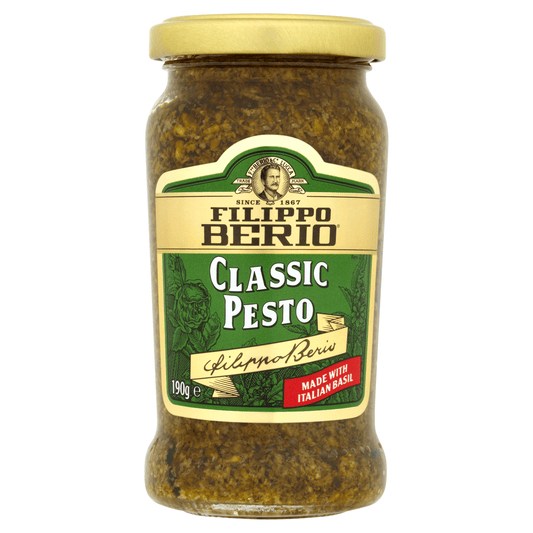 Filippo Berio Classic Pesto 190g - UK Food & Drink - 8002210112445