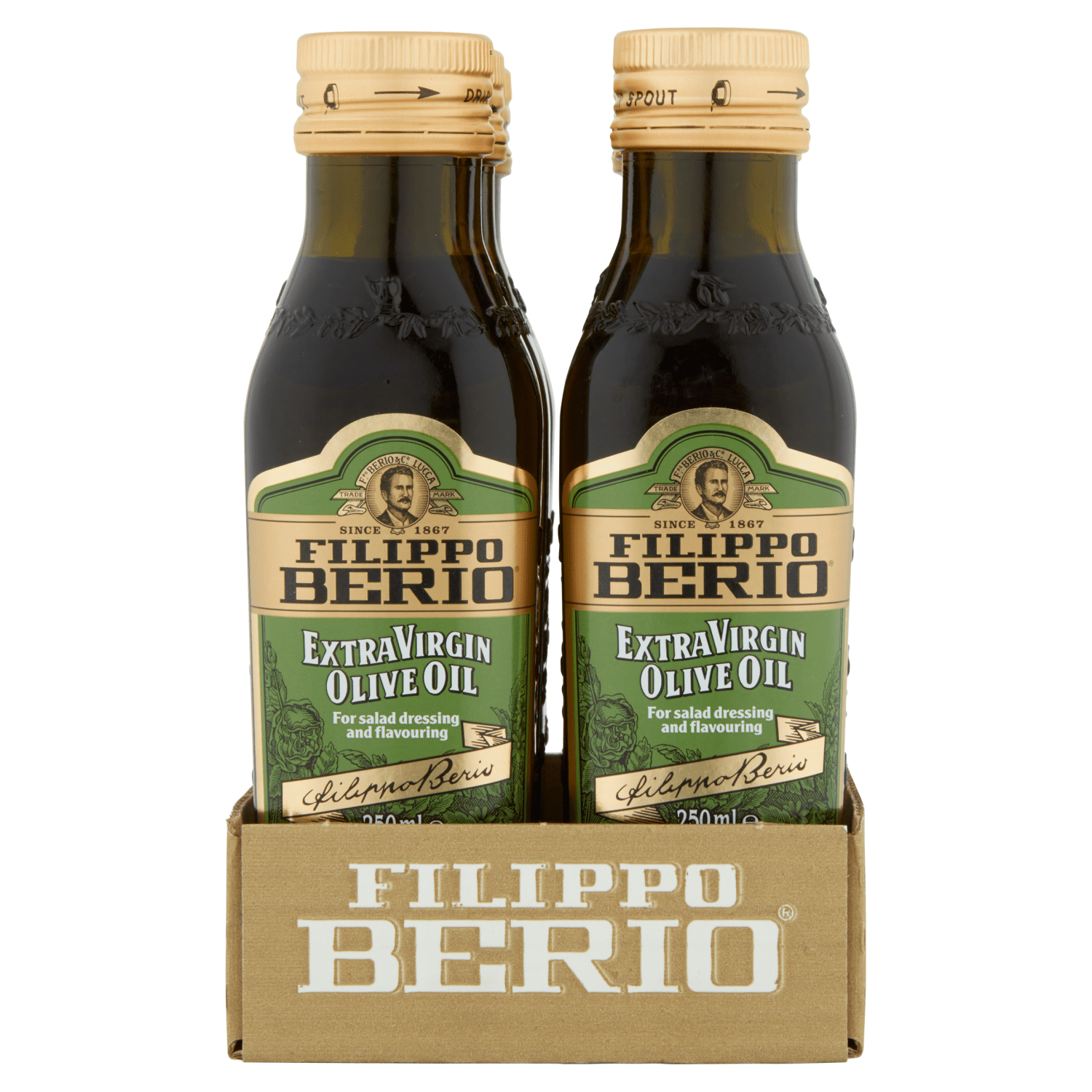 Filippo Berio Extra Virgin Olive Oil 250ml - UK Food & Drink - 8002210500105