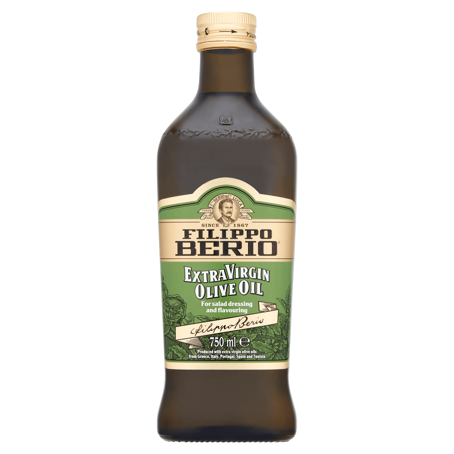 Filippo Berio Extra Virgin Olive Oil 750ml - UK Food & Drink - 8002210560000