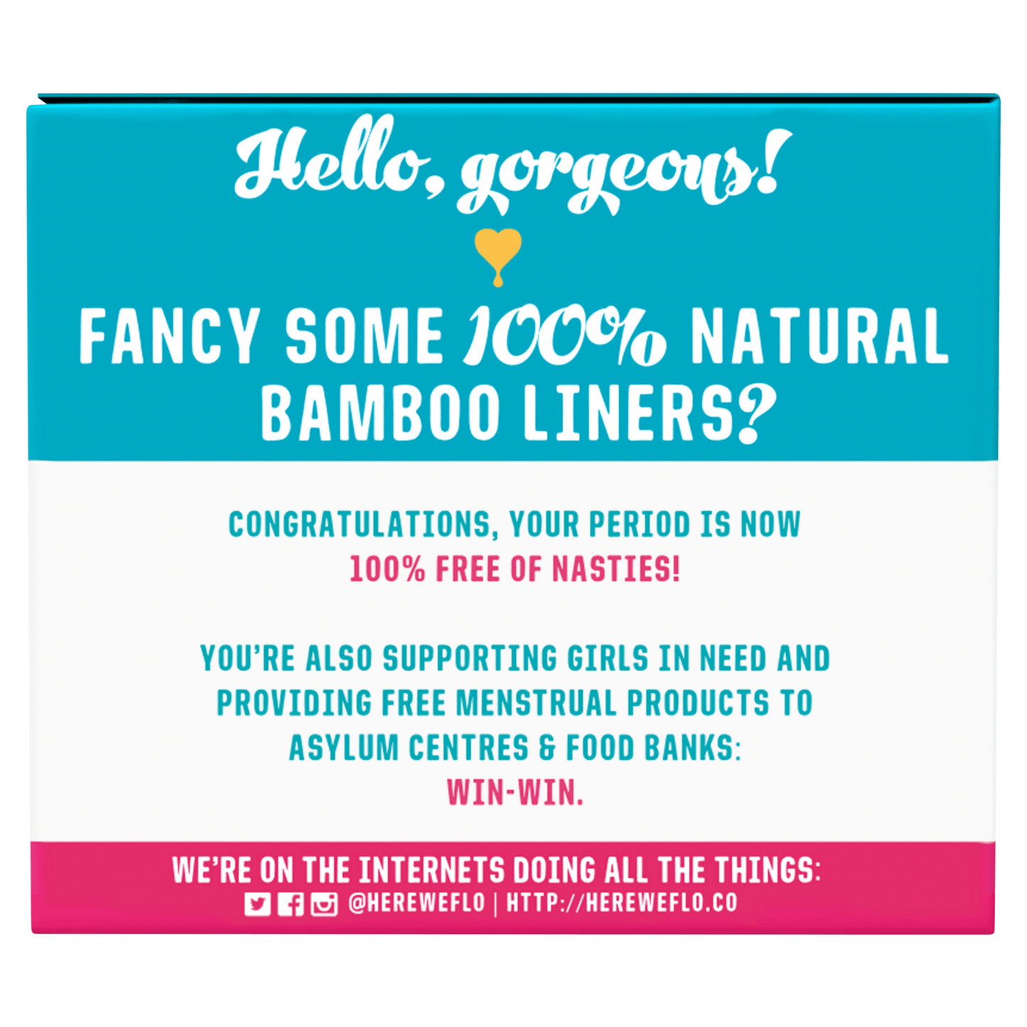 Flo Bamboo Liners - UK Food & Drink - 5060630100001