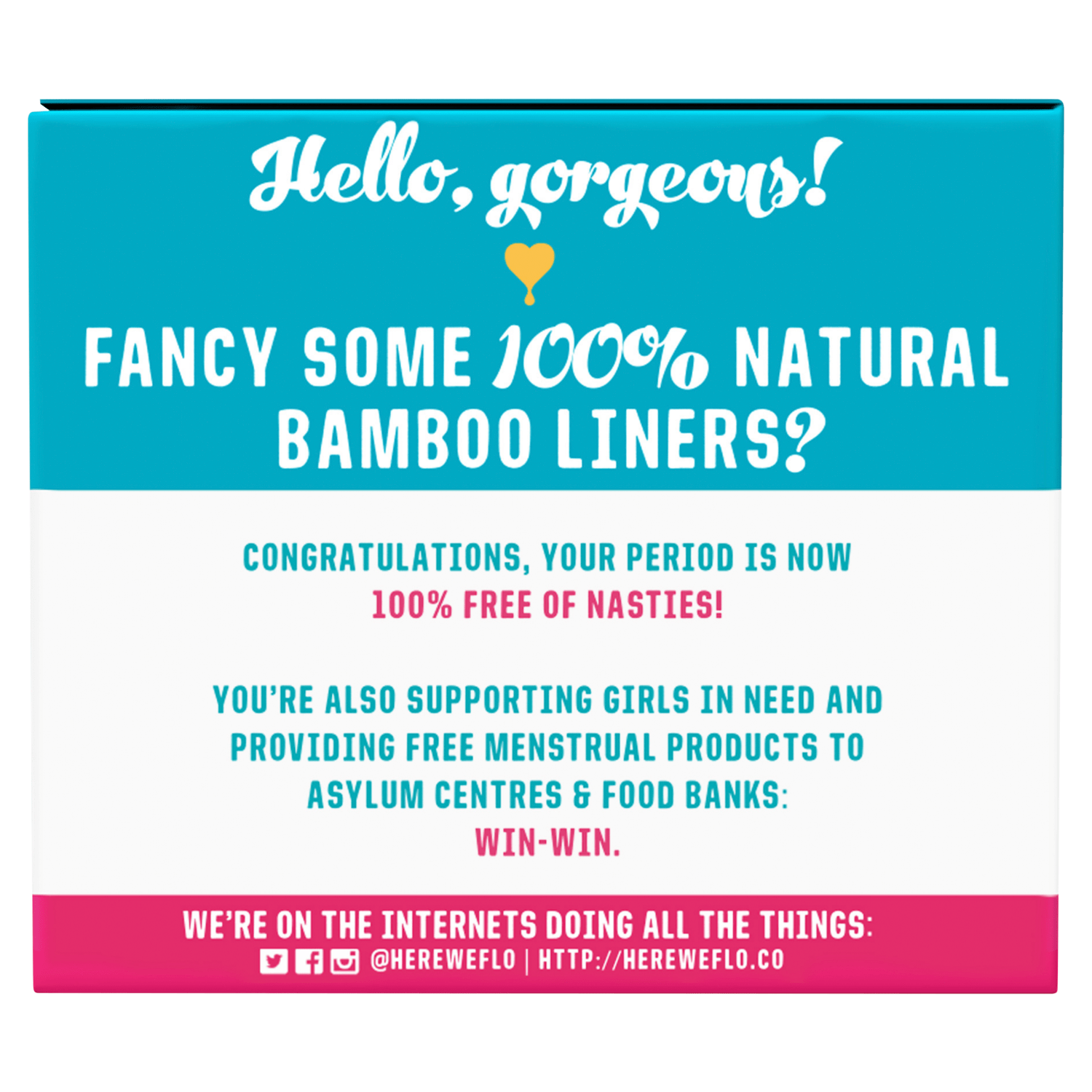 Flo Bamboo Liners - UK Food & Drink - 5060630100001