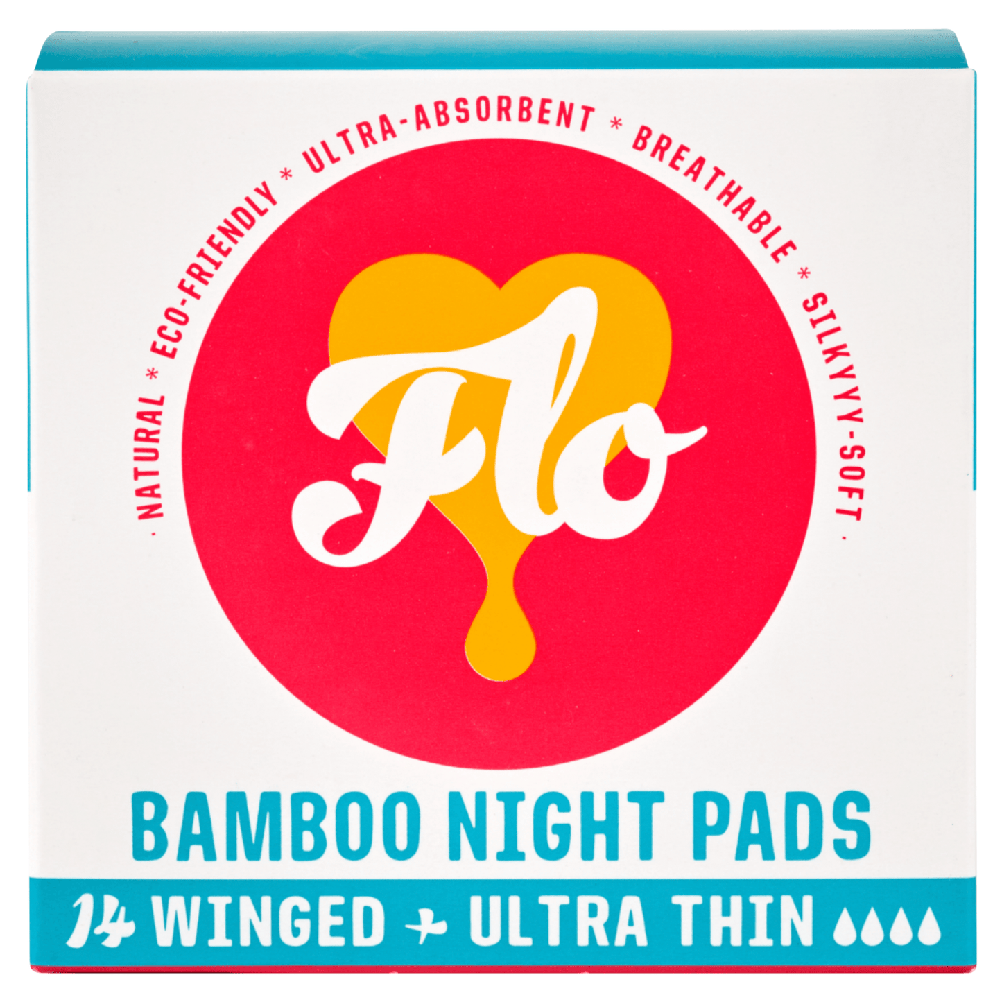 Flo Bamboo Night Pads - UK Food & Drink - 5060630100650