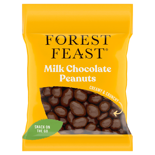 Forest Feast Milk Chocolate Peanuts - UK Food & Drink - 5022374058482