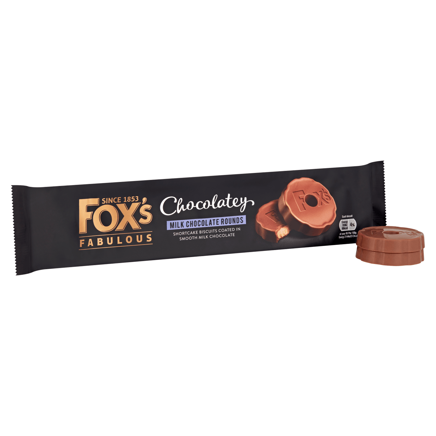 Fox's Fabulous Chocolatey Milk Chocolate Rounds 130g - UK Food & Drink - 5010035064798