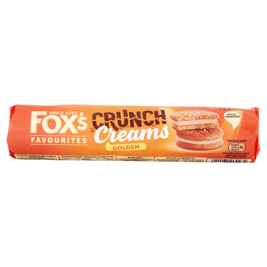 Fox's Favourites Crunch Creams Golden 200g - UK Food & Drink - 5010035069274