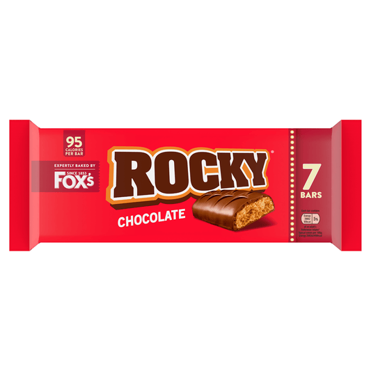 Fox's Rocky Chocolate Bars 7 x 19g (133g) - UK Food & Drink - 5010035070065