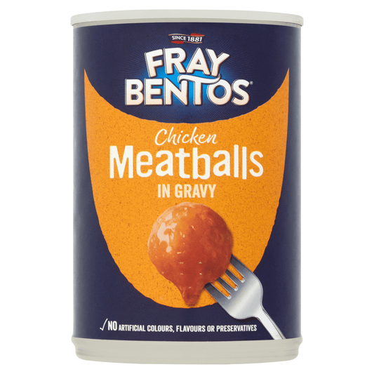 Fray Bentos Chicken Meatballs in Gravy 380g - UK Food & Drink - 5012427044500