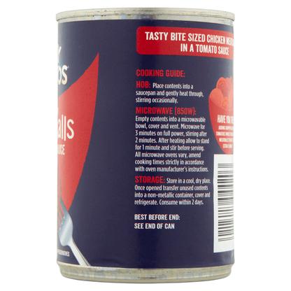 Fray Bentos Chicken Meatballs in Tomato Sauce 380g - UK Food & Drink - 5012427044203