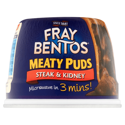 Fray Bentos Meaty Puds Steak & Kidney 400g - UK Food & Drink - 5012427005709