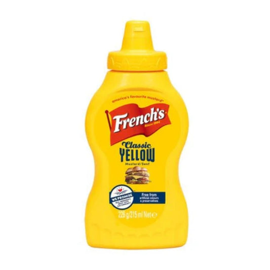 French's Classic Yellow Mustard 226g - UK Food & Drink - 41500007229
