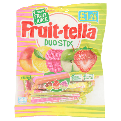 Fruit - tella Duo Stix 135g - UK Food & Drink - 8723400797807