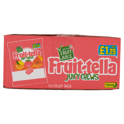 Fruit - tella Juicy Chews 135g - UK Food & Drink - 8723400797838