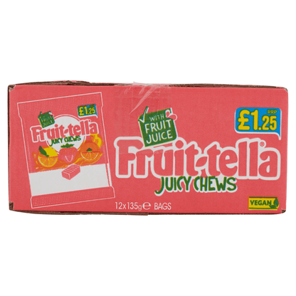 Fruit - tella Juicy Chews 135g - UK Food & Drink - 8723400797838