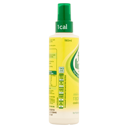 Frylight 1 Cal Rapeseed Oil Cooking Spray 190ml - UK Food & Drink - 5000442008003