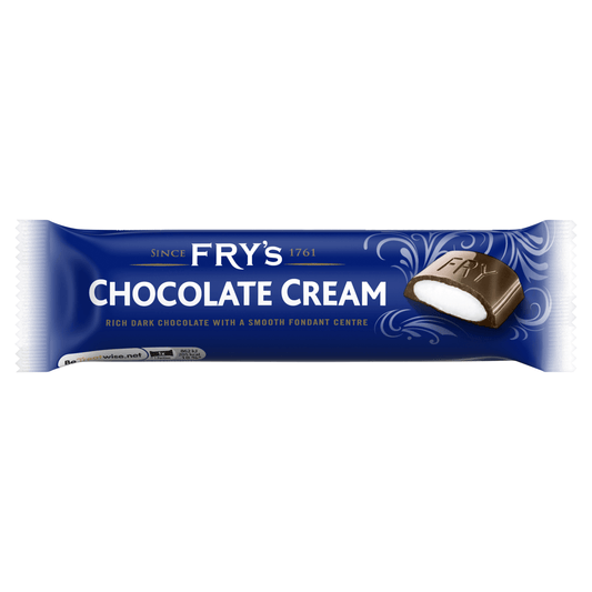 Fry's Chocolate Cream Chocolate Bar 49g - UK Food & Drink - 5034660519706