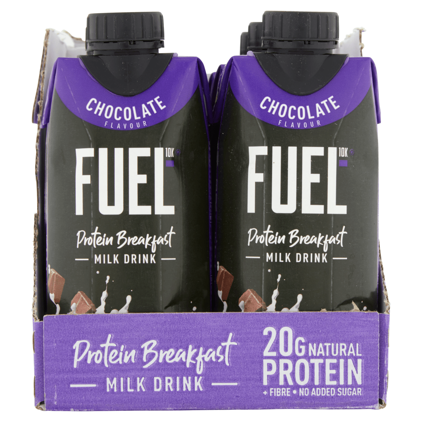 FUEL10K Chocolate Flavour Milk Drink 330ml - UK Food & Drink - 5060201621836