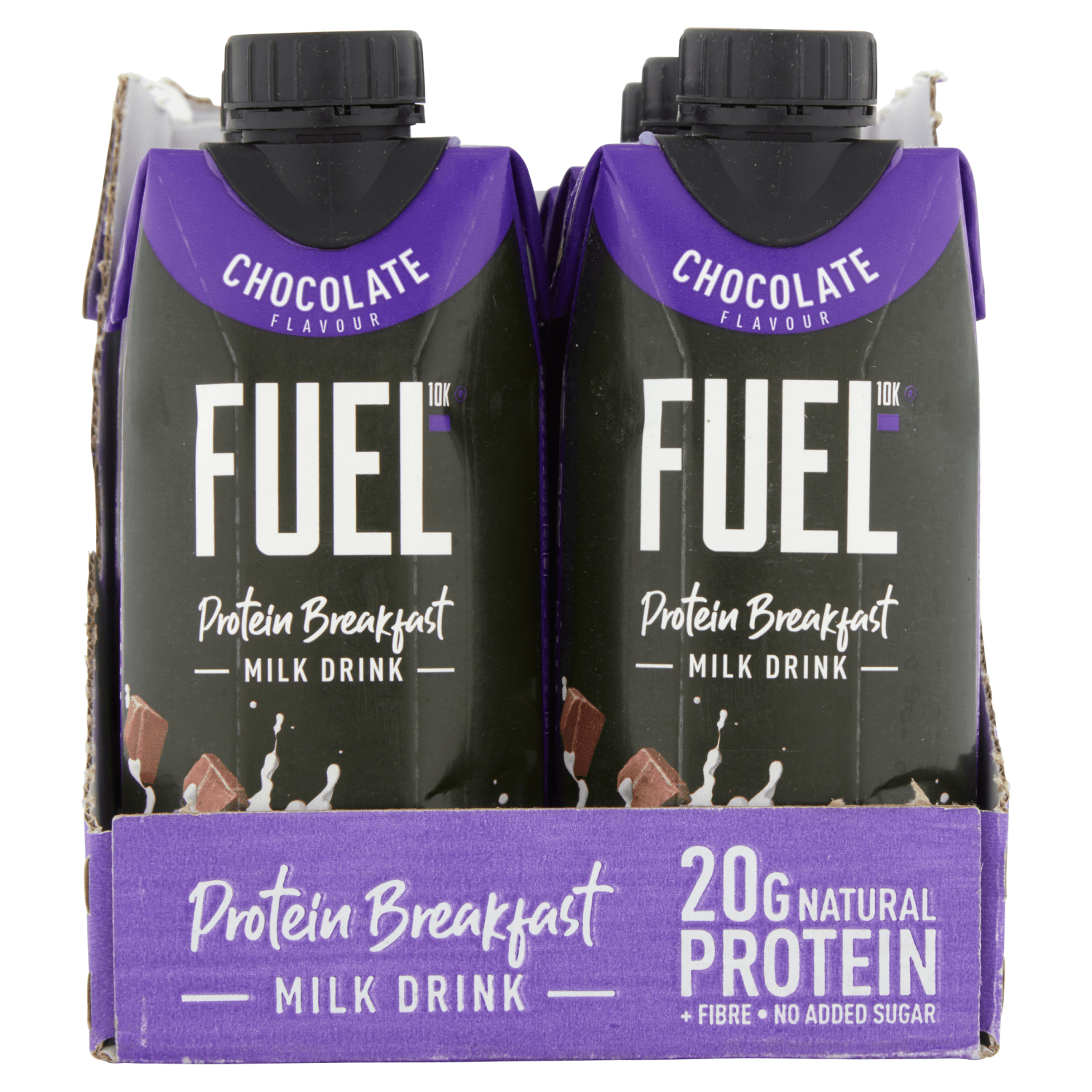 FUEL10K Chocolate Flavour Milk Drink 330ml - UK Food & Drink - 5060201621836