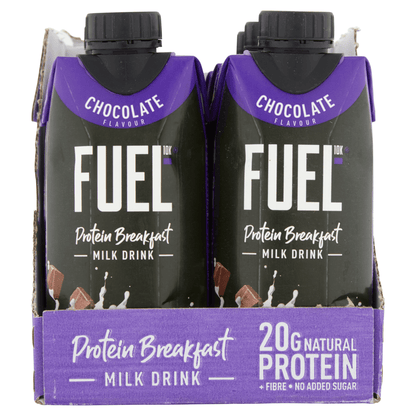 FUEL10K Chocolate Flavour Milk Drink 330ml - UK Food & Drink - 5060201621836