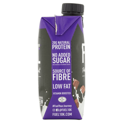 FUEL10K Chocolate Flavour Milk Drink 330ml - UK Food & Drink - 5060201621836