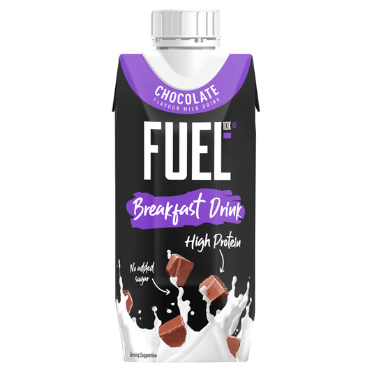 FUEL10K Chocolate Flavour Milk Drink 330ml - UK Food & Drink - 5060201621836