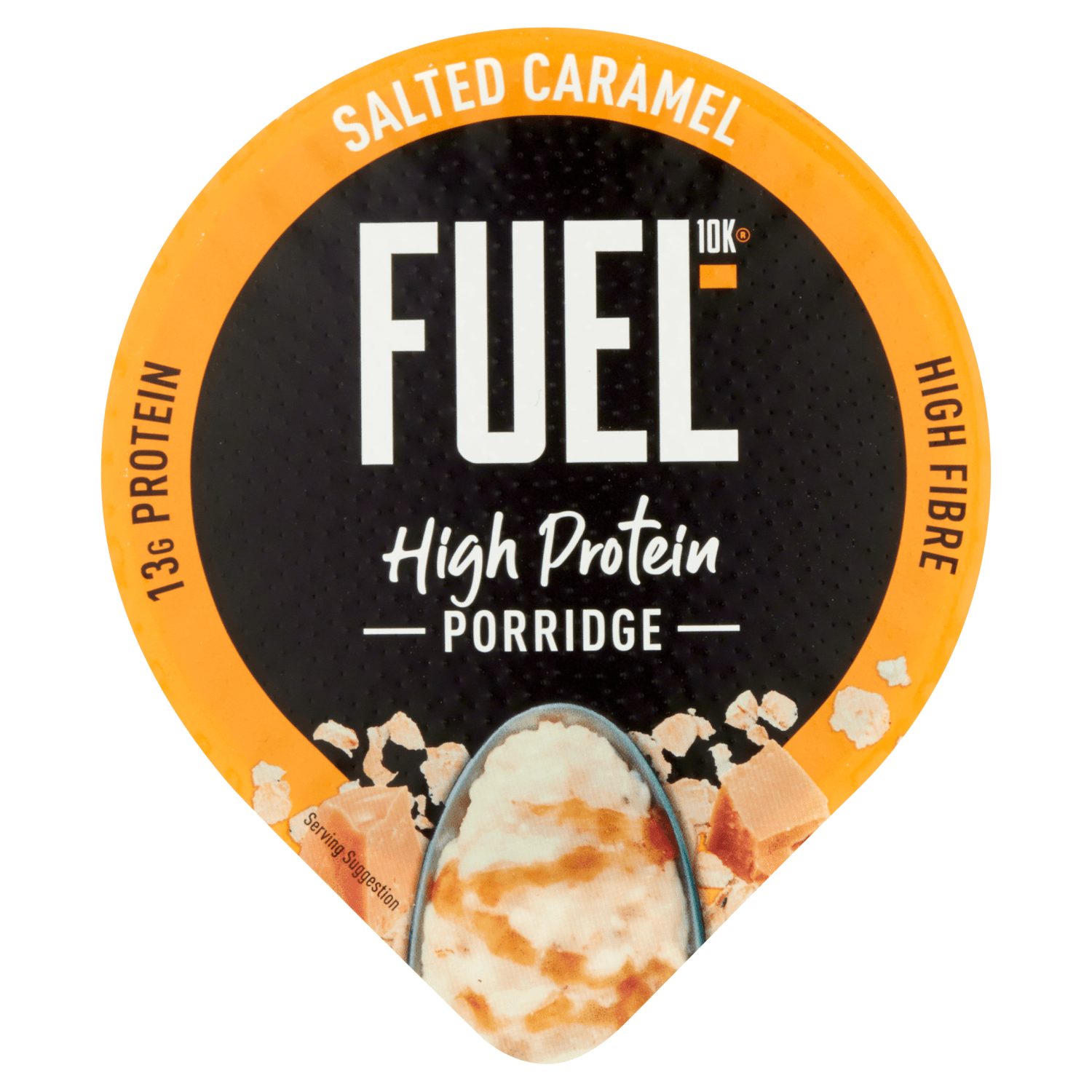 FUEL10K High Protein Salted Caramel Porridge Pot 70g - UK Food & Drink - 5060201624042