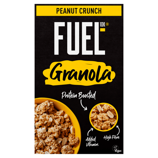 FUEL10K Peanut Crunch Granola 400g - UK Food & Drink - 5060201621829