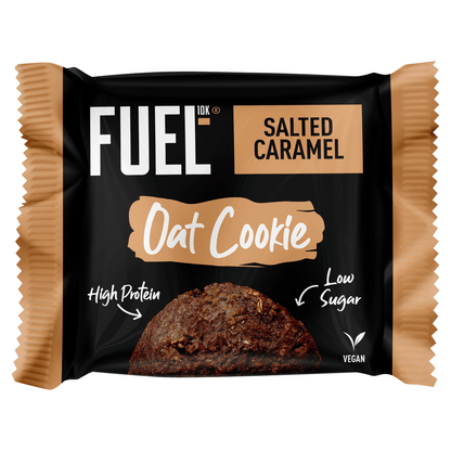 FUEL10K Salted Caramel Oat Cookie 50g - UK Food & Drink - 5060201625803