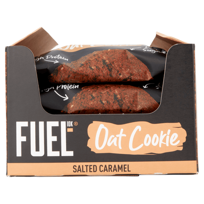 FUEL10K Salted Caramel Oat Cookie 50g - UK Food & Drink - 5060201625803