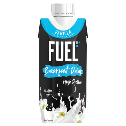 FUEL10K Vanilla Flavour Milk Drink 330ml - UK Food & Drink - 5060201621898