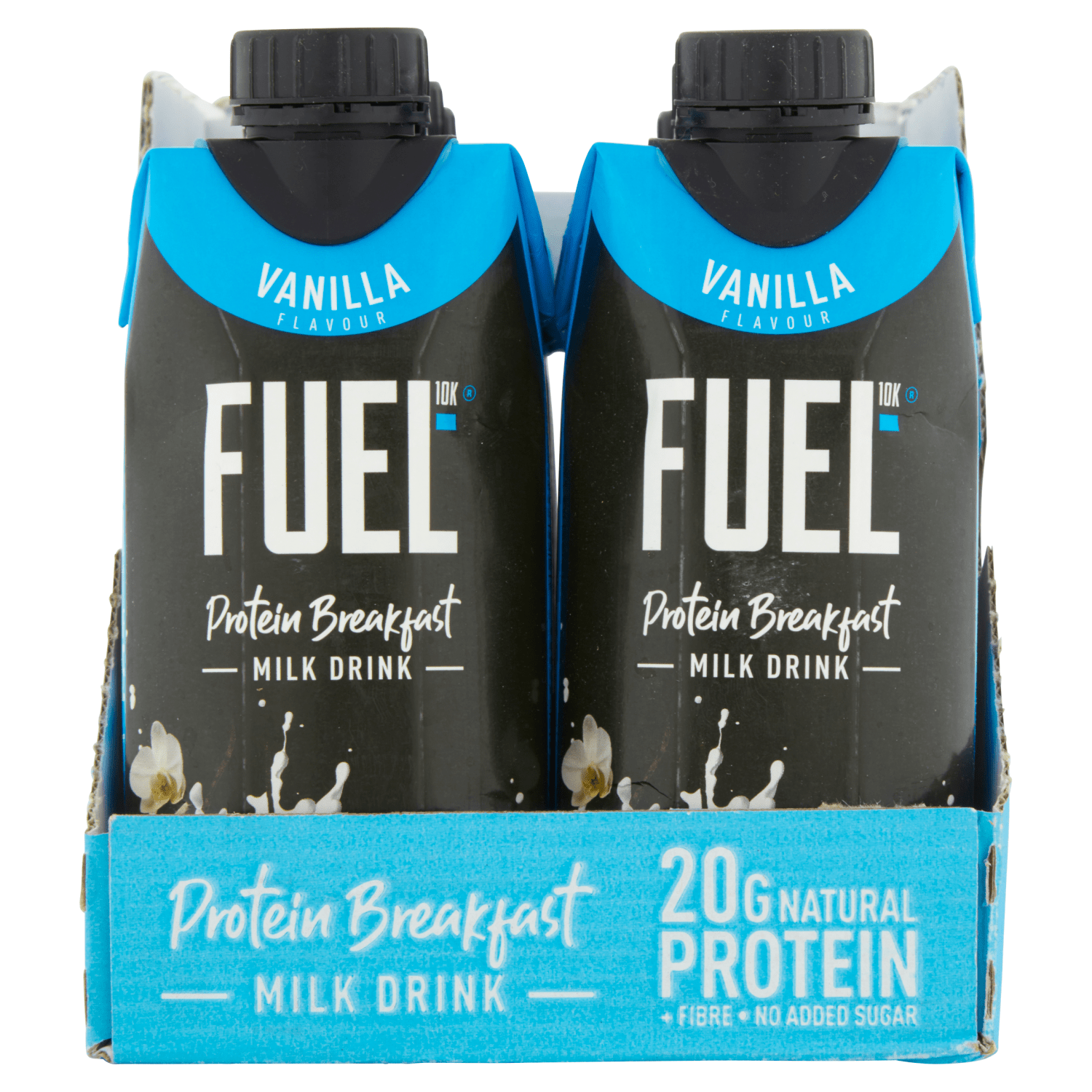 FUEL10K Vanilla Flavour Milk Drink 330ml - UK Food & Drink - 5060201621898
