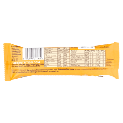 FULFIL Chocolate Peanut & Caramel Flavour Vitamin & Protein Bar 55g - UK Food & Drink - 5390691017919