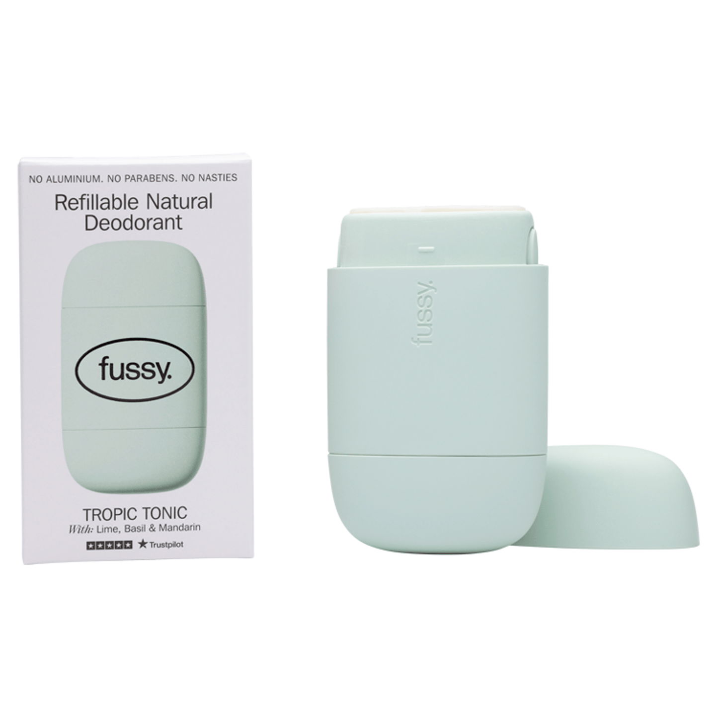 Fussy Refillable Deodorant Tropic Tonic - UK Food & Drink - 5065010483026