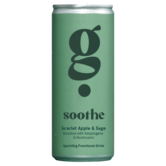 G Spot Soothe Scarlet Apple & Sage Sparkling Functional Drink 250ml - UK Food & Drink - 5070002157809