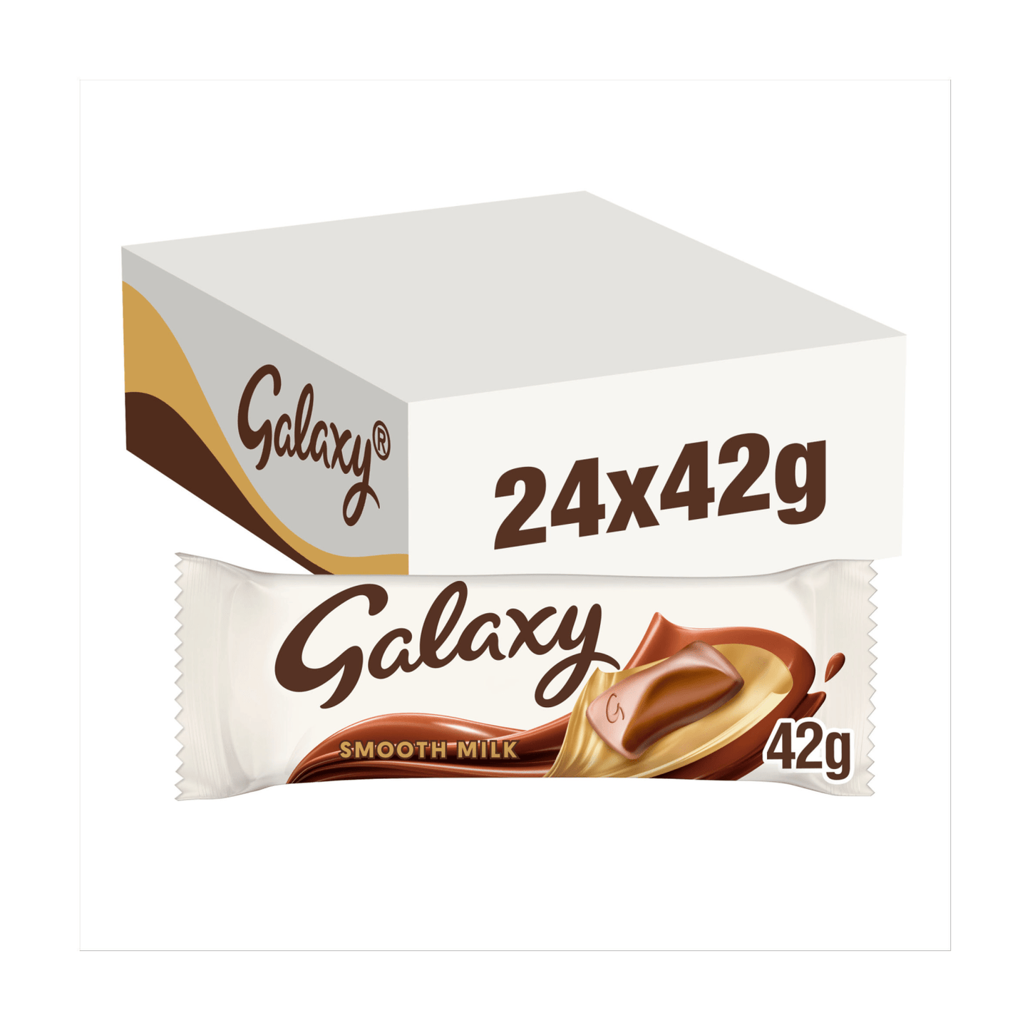 Galaxy Smooth Milk 42g - UK Food & Drink - 5000159470292