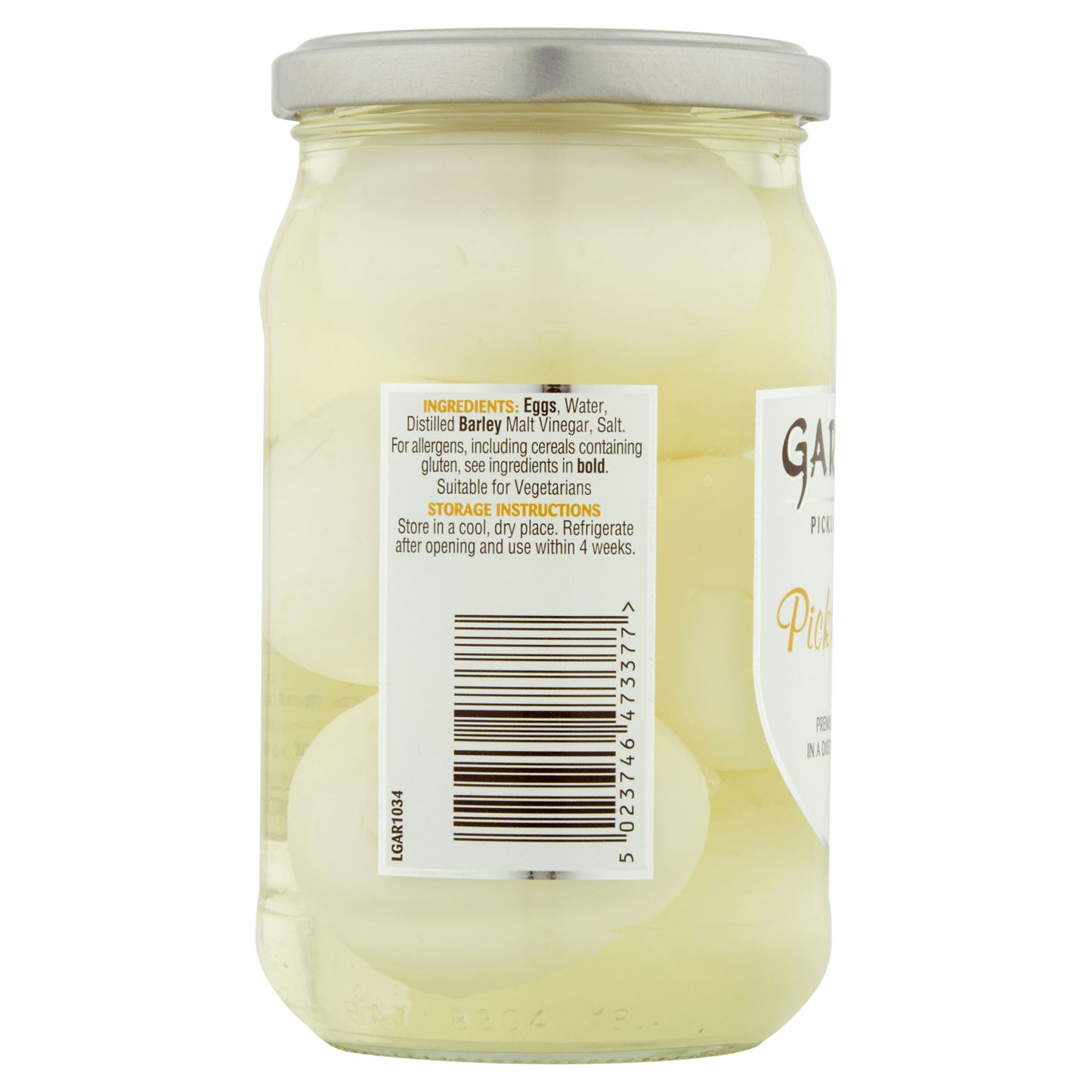 Garner's Pickling Experts Pickled Eggs 440g - UK Food & Drink - 5023746473377