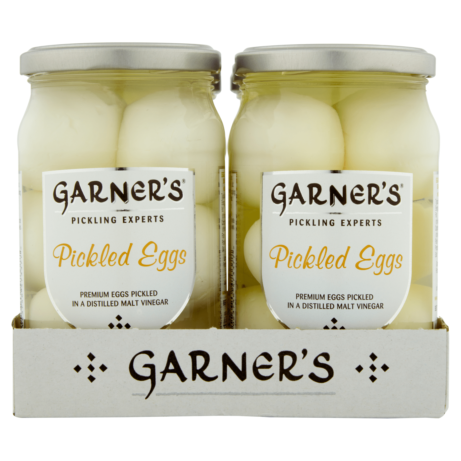 Garner's Pickling Experts Pickled Eggs 440g - UK Food & Drink - 5023746473377
