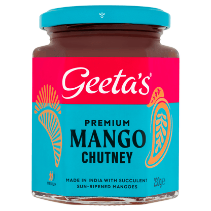 Geeta's Premium Mango Chutney 230g - UK Food & Drink - 5021185041072