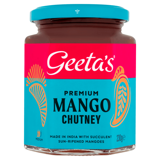Geeta's Premium Mango Chutney 230g - UK Food & Drink - 5021185041072