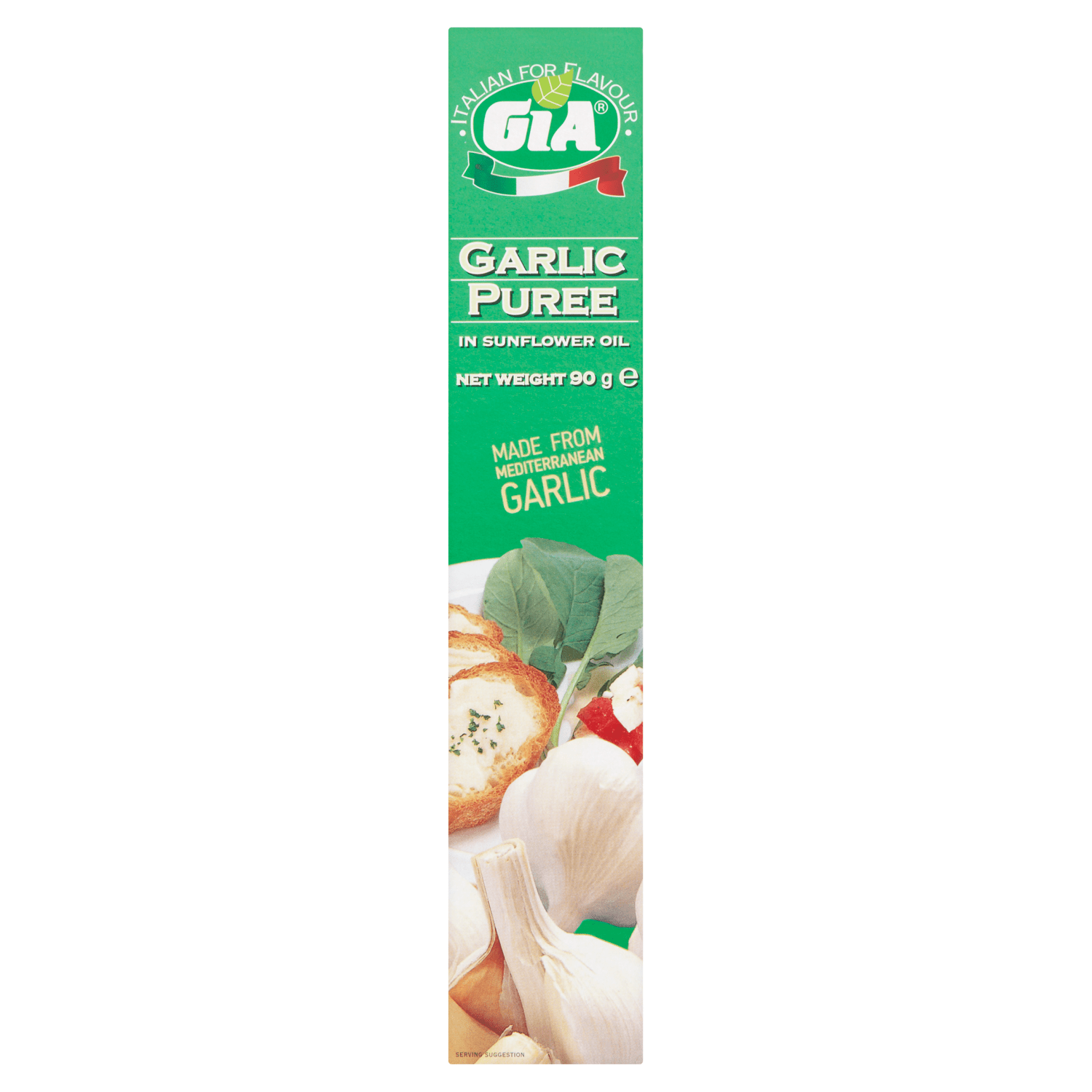 Gia Garlic Puree in Sunflower Oil 90g - UK Food & Drink - 8001830533012