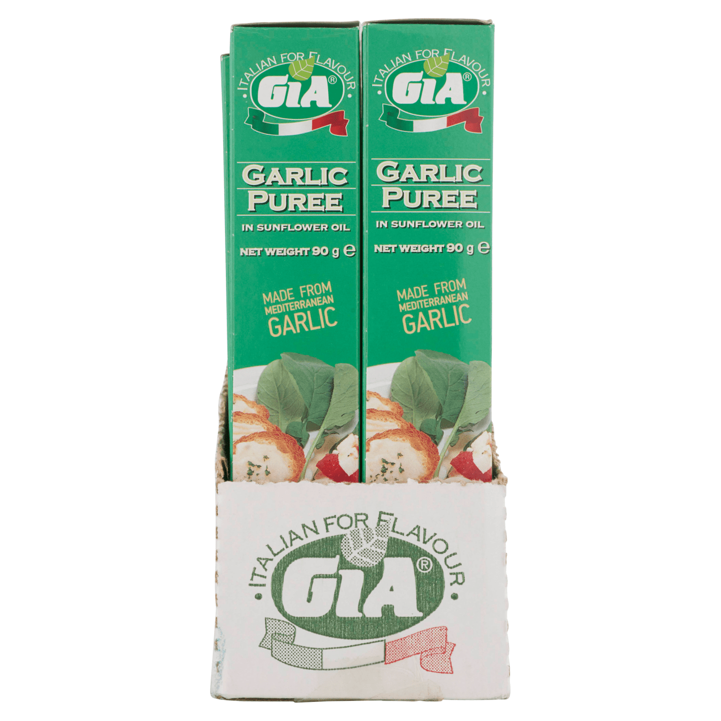 Gia Garlic Puree in Sunflower Oil 90g - UK Food & Drink - 8001830533012