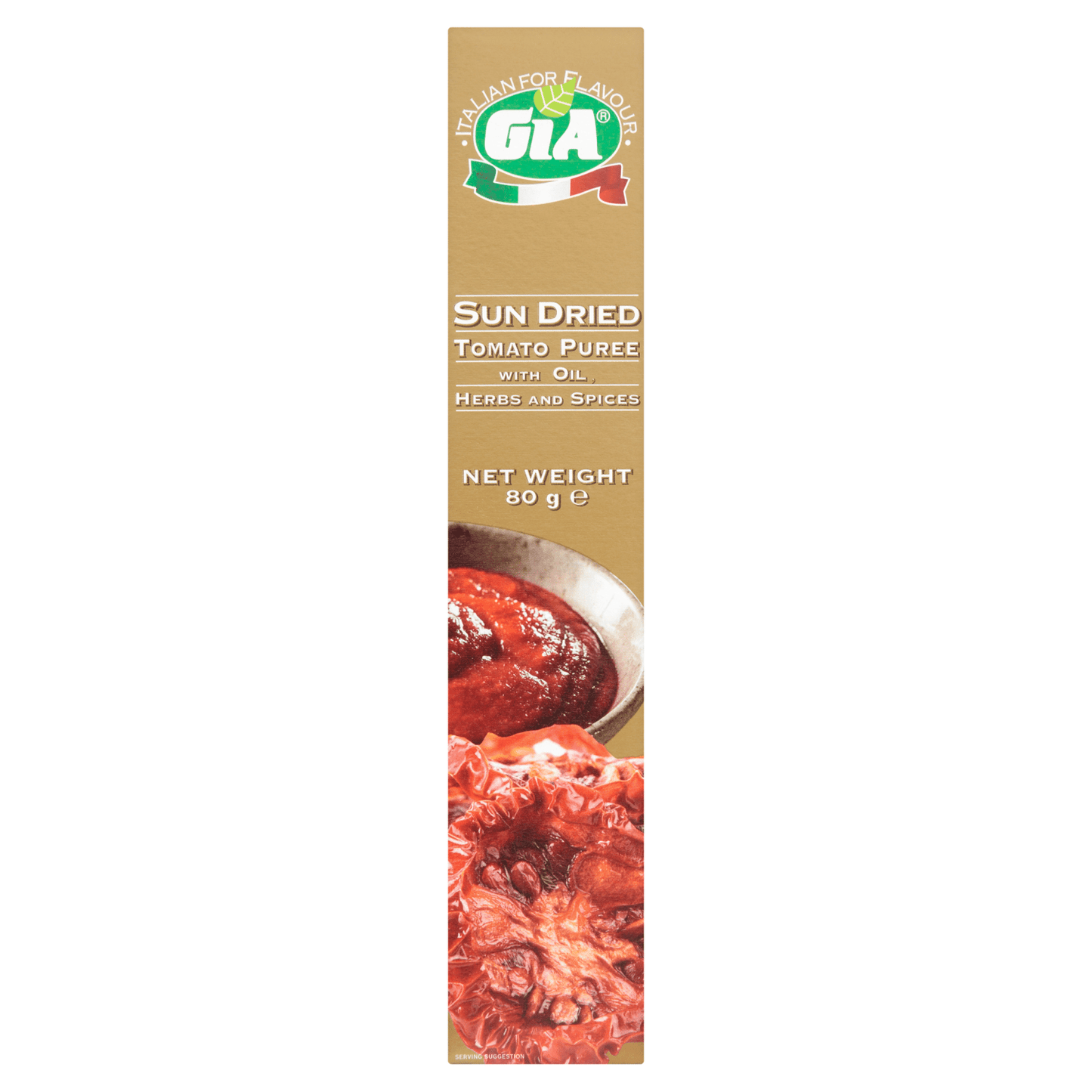 Gia Sun Dried Tomato Puree with Oil, Herbs and Spices 80g - UK Food & Drink - 8001830533920