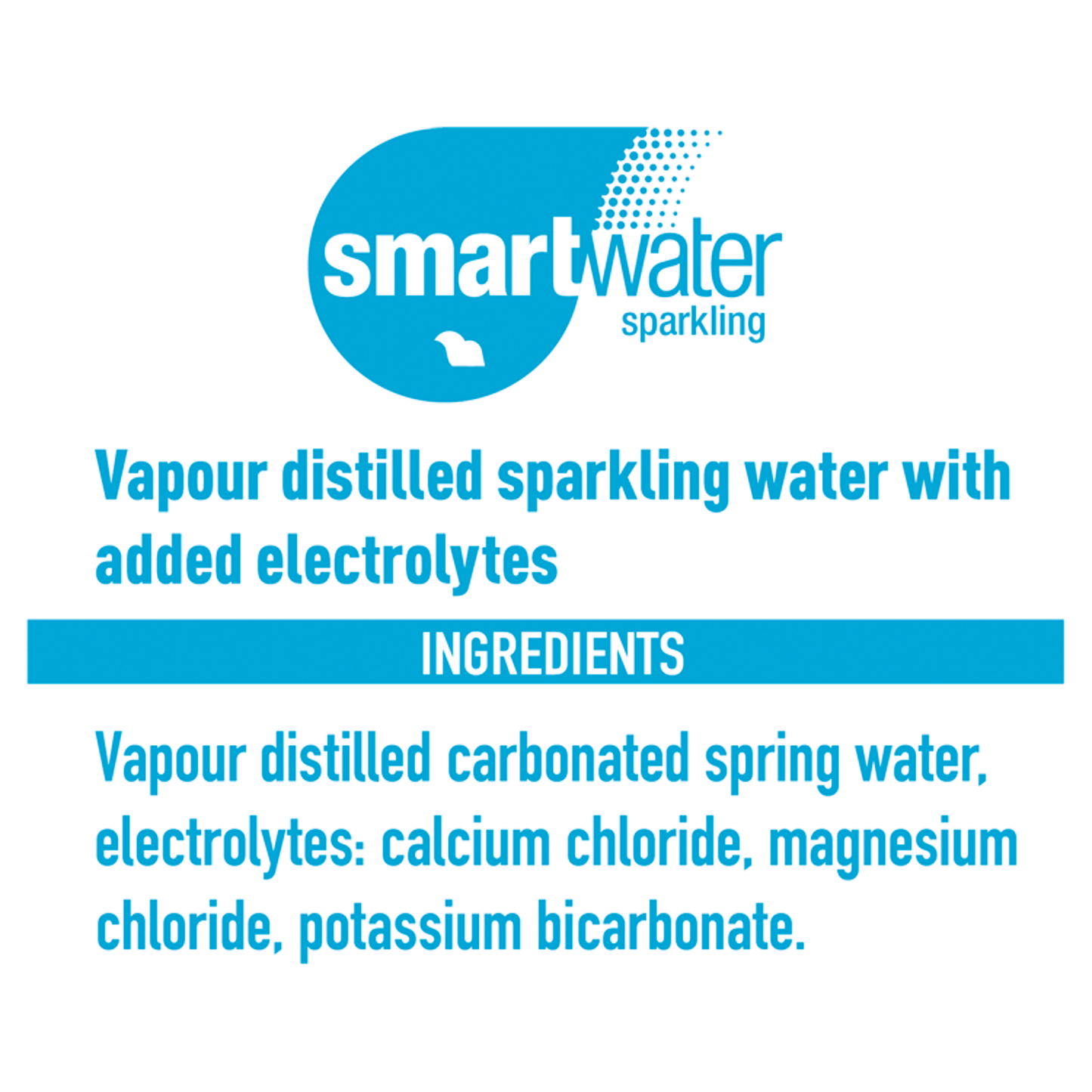 Glac√©au Smartwater Sparkling 600ml - UK Food & Drink - 5449000221544