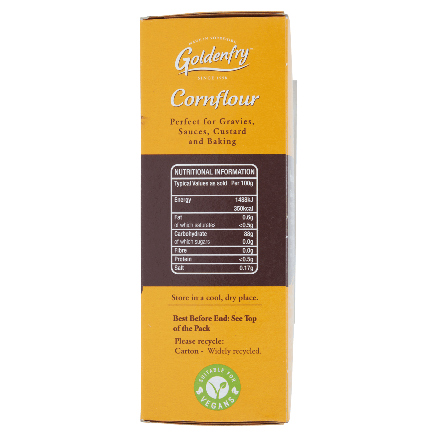 Goldenfry Cornflour 250g - UK Food & Drink - 5010105001500