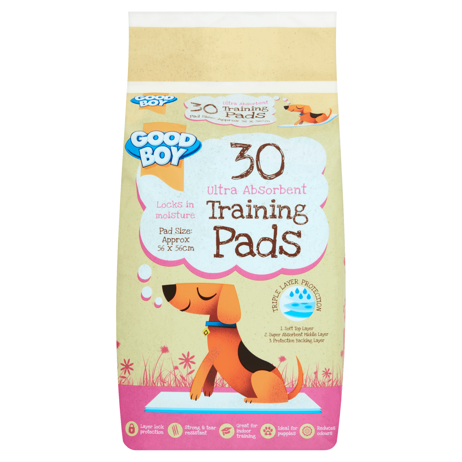 Good Boy 30 Ultra Absorbent Training Pads - UK Food & Drink - 5000239079179
