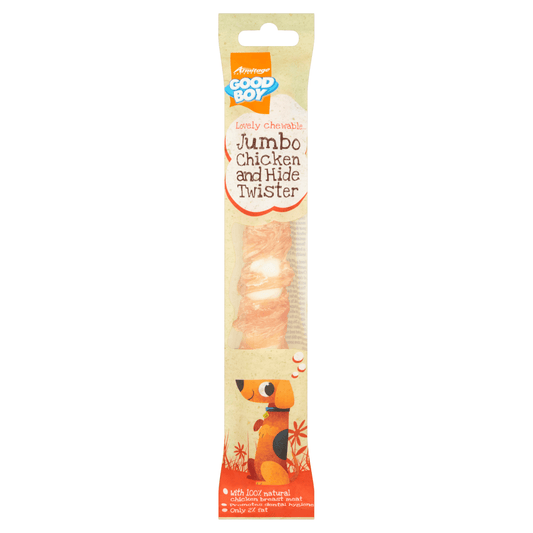 Good Boy Chicken and Hide Twister 70g - UK Food & Drink - 5000239056897