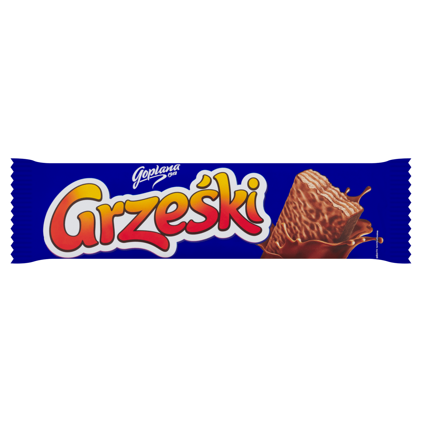 Goplana Grze_ki Chocolate - Coated Wafer Bar with Cocoa Cream 36g - UK Food & Drink - 5900394006167
