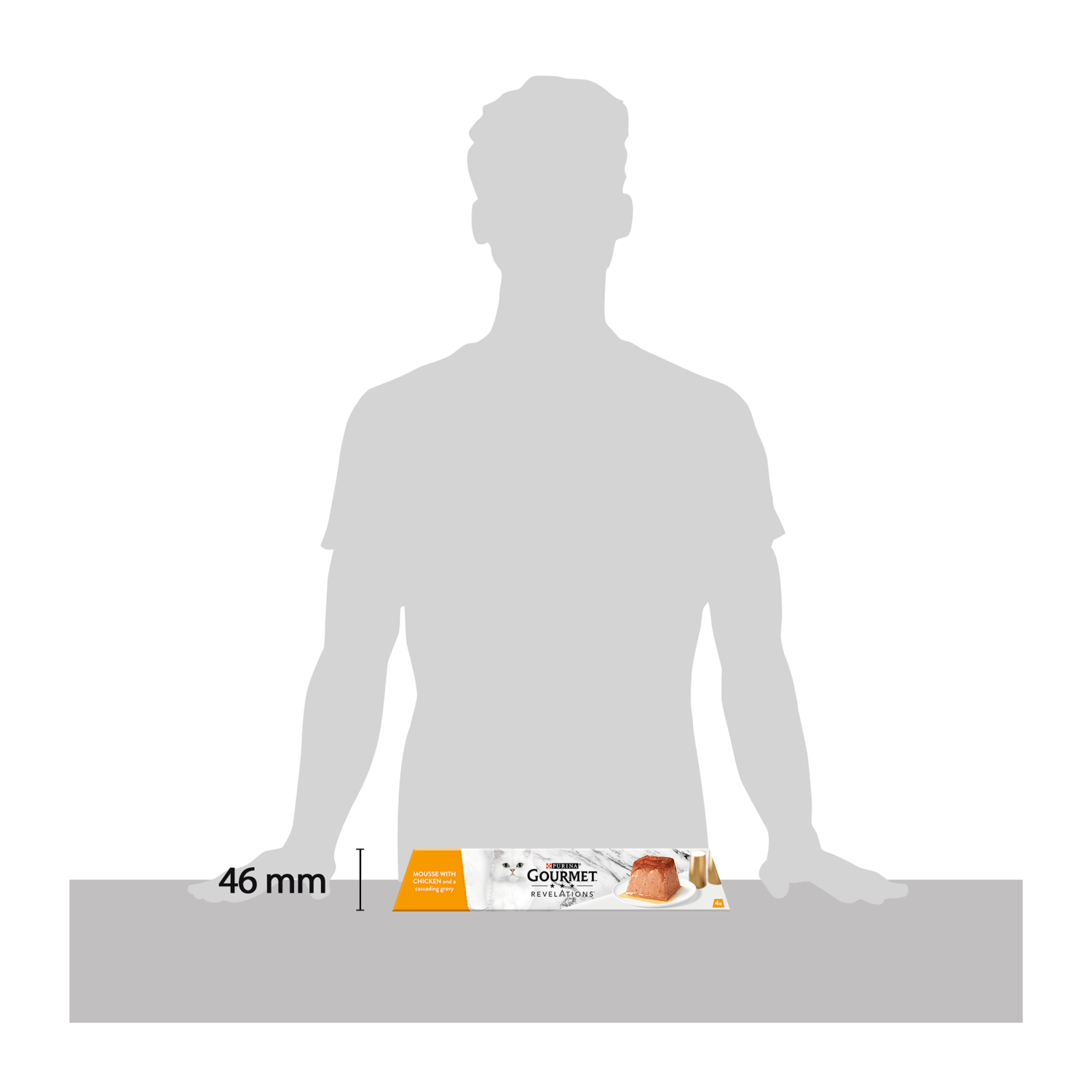 Gourmet Revelations Mousse with Chicken and a Cascading Gravy 4 x 57g (228g) - UK Food & Drink - 7613287081728