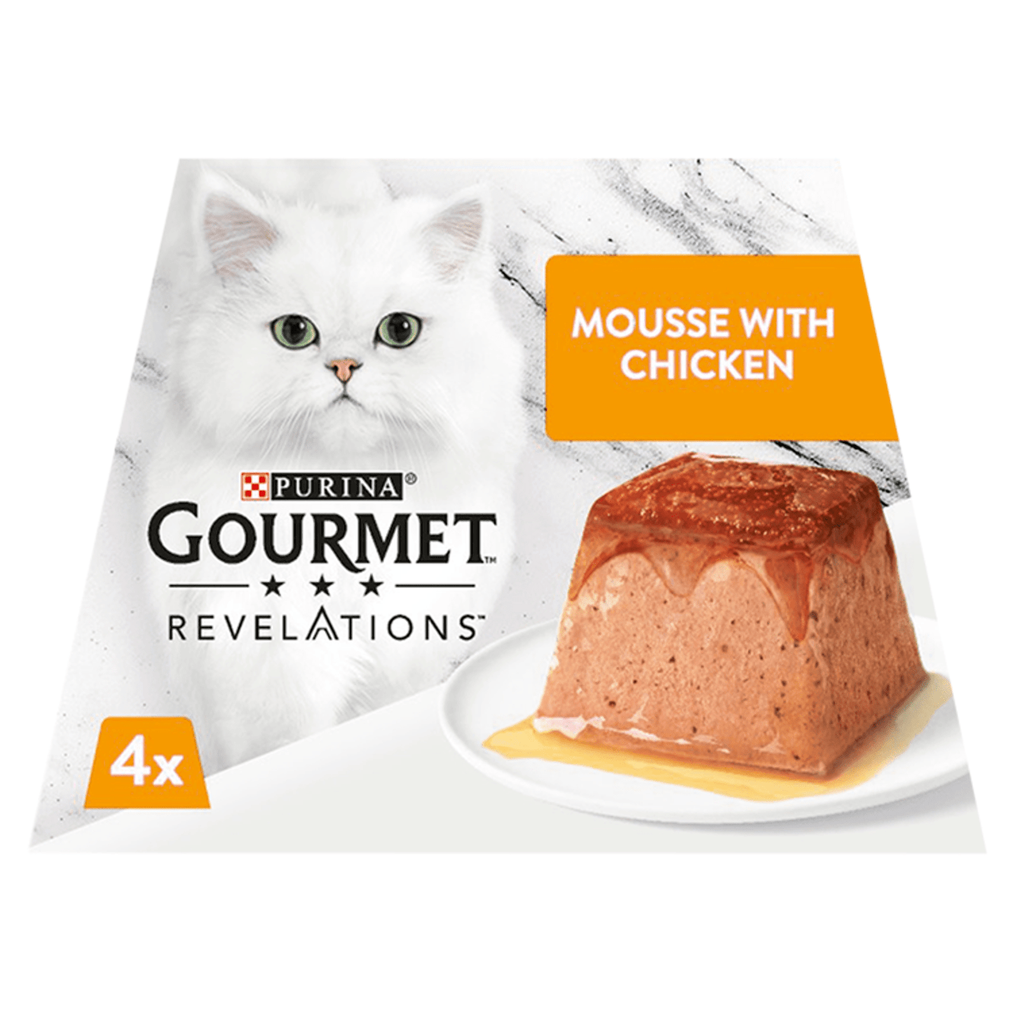 Gourmet Revelations Mousse with Chicken and a Cascading Gravy 4 x 57g (228g) - UK Food & Drink - 7613287081728