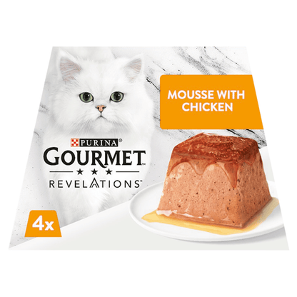 Gourmet Revelations Mousse with Chicken and a Cascading Gravy 4 x 57g (228g) - UK Food & Drink - 7613287081728