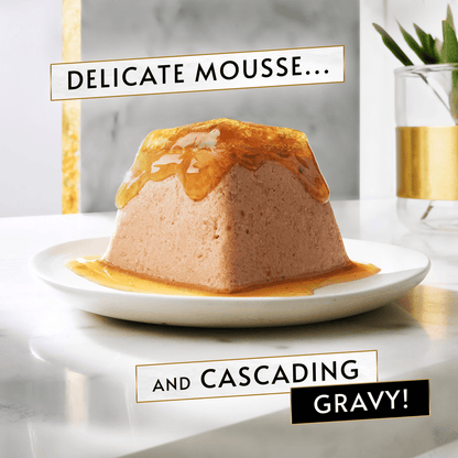 Gourmet Revelations Mousse with Tuna and a Cascading Gravy 4 x 57g (228g) - UK Food & Drink - 8445290026453